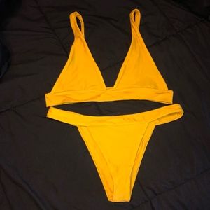 Zaful Gold Bikini